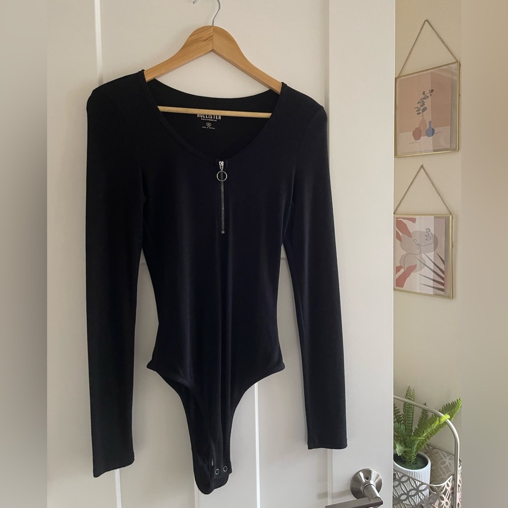 black bodysuit